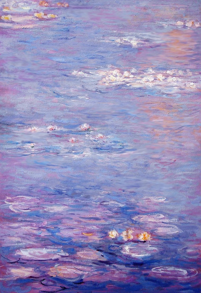 Seerosen, Claude Monet. Claude Monet im Jahr 2019. Monet HD-Handy-Hintergrundbild