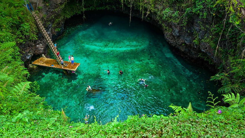 Upolu Island Samoa a cave . . 992647 HD wallpaper