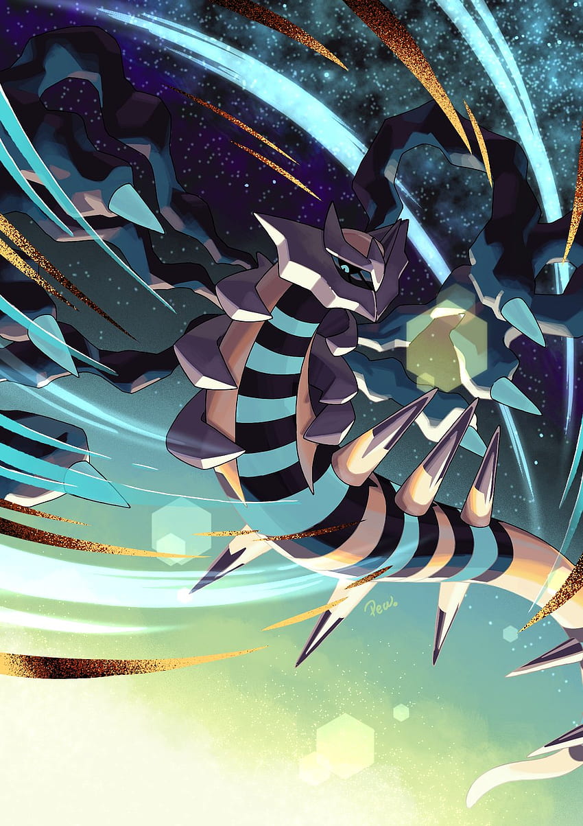 Shiny Giratina by puzzleman2004 on DeviantArt