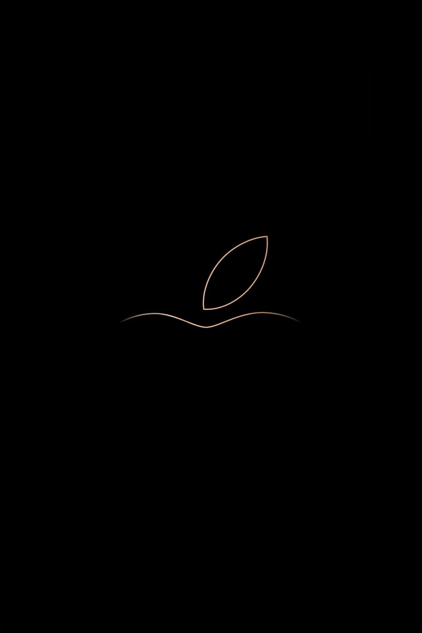 Apple, mac, minimal wallpaper ponsel HD