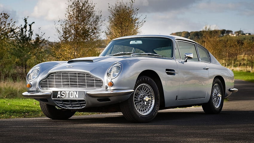 James Bond - 1967 Aston Martin DB5 คลาสสิก รถยนต์ James Bond DB5 รถยนต์ Aston Martin วินเทจ 1967 วอลล์เปเปอร์ HD