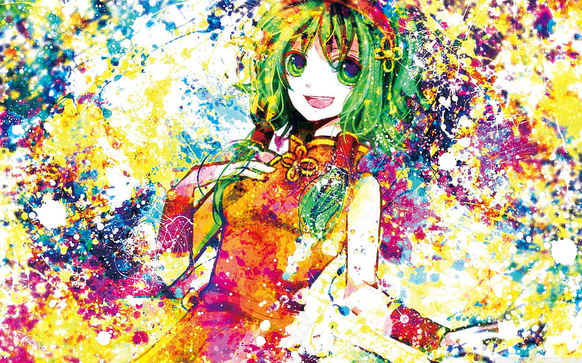 Anime Girl Colorful ❤ for Ultra TV, Colorful Anime PC HD wallpaper