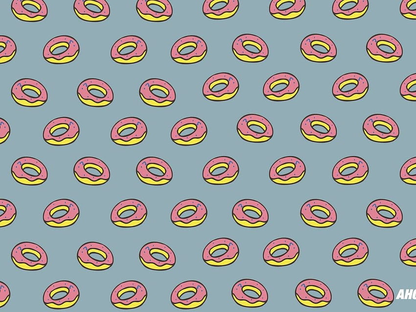 Donut . Donut, Donut Pattern HD wallpaper