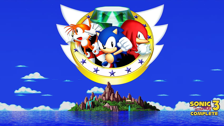 Sonic The Hedgehog 3 , Logo Sonic the Hedgehog Wallpaper HD