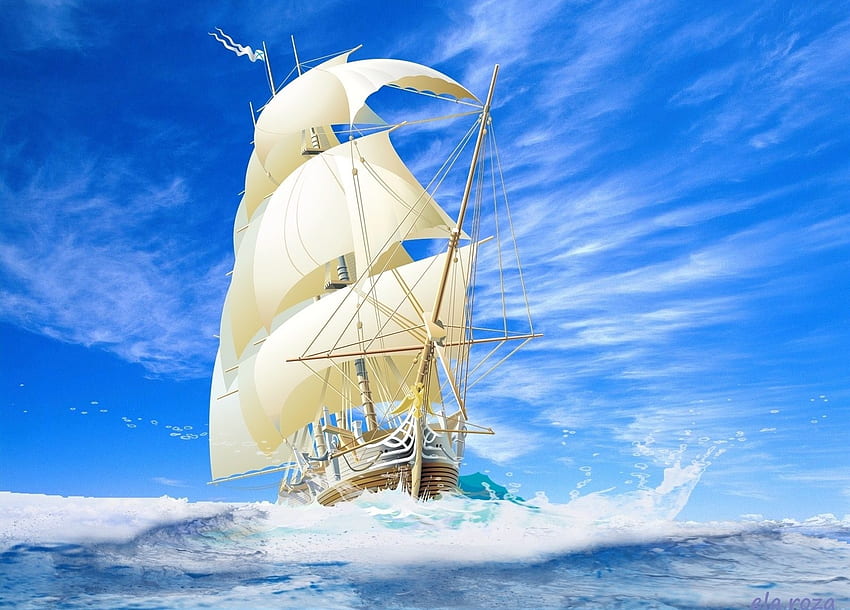 Sailing, other, ocean, boats HD wallpaper