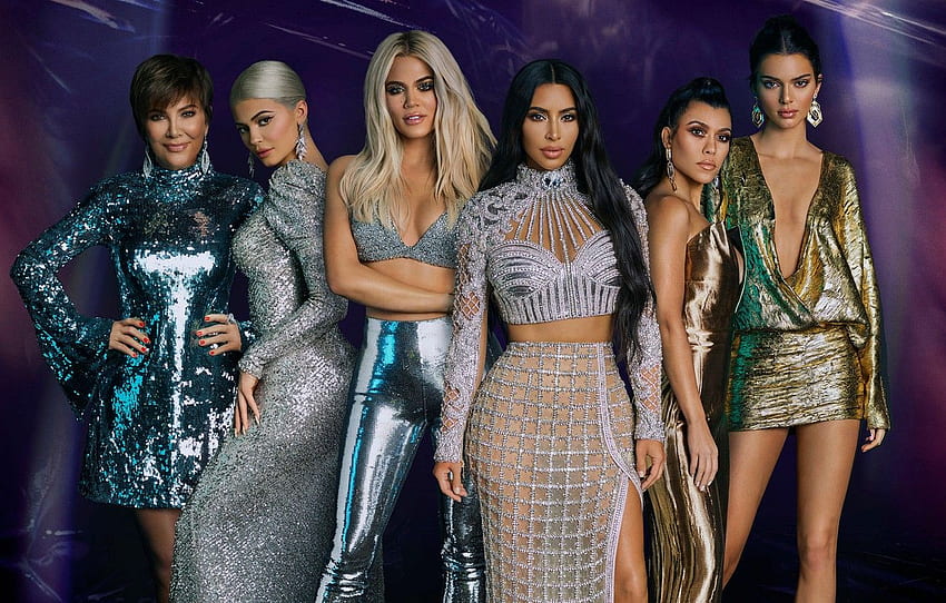 decoration, girls, Kim Kardashian, kendall jenner, khloe kardashian, kylie jenner, kris jenner, Kourtney Kardashian for , section девушки HD wallpaper