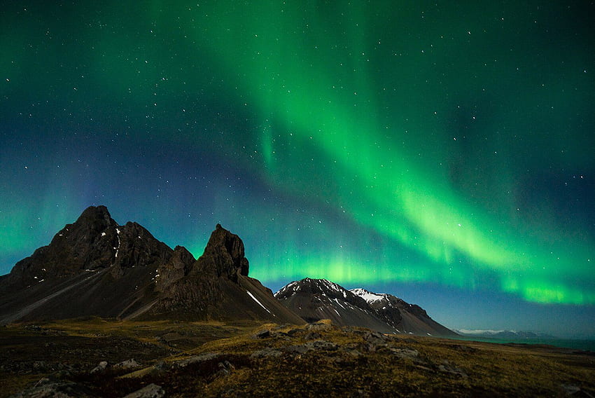 Cómo ver la aurora boreal de Islandia: invierno de 2020. Viajes y ocio fondo de pantalla