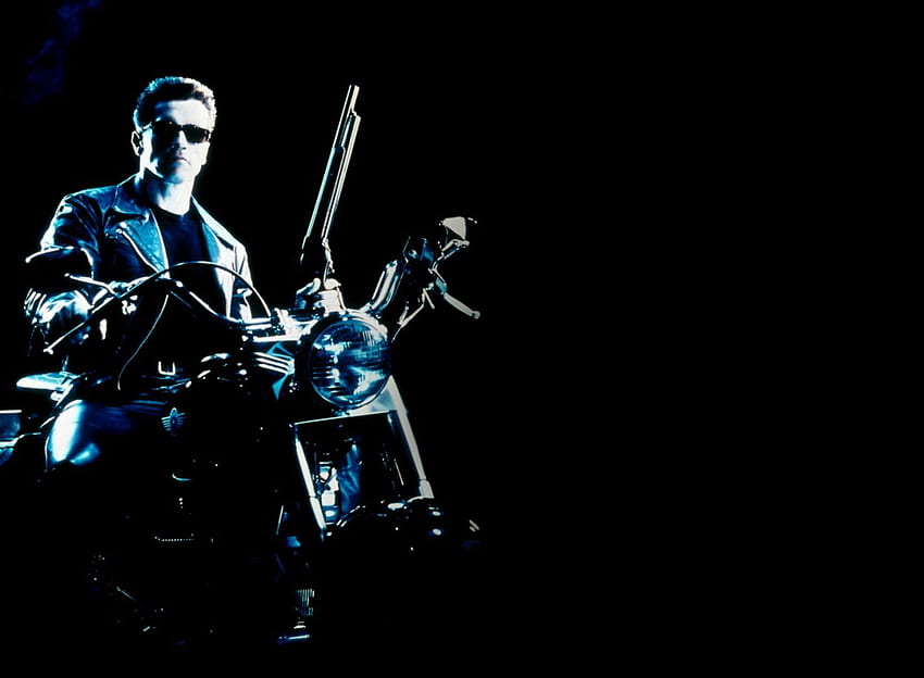 Terminator 2 Judgment Day, Half Human Half Terminator HD wallpaper