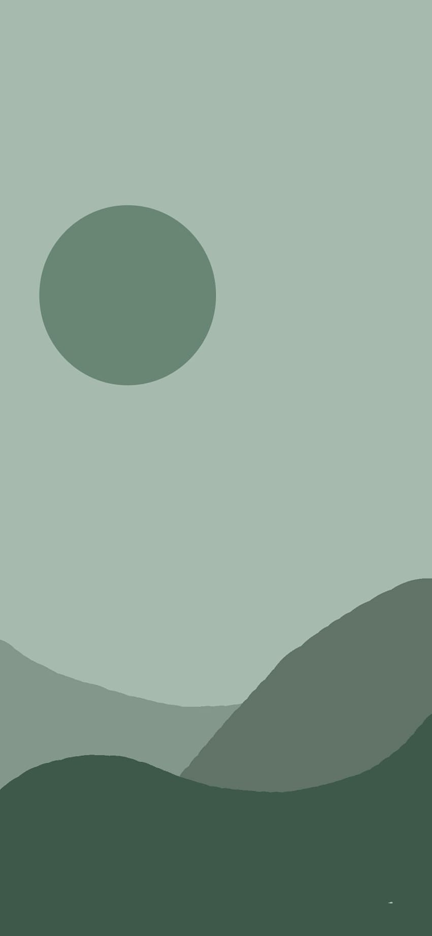 Szałwia zielona estetyka: boho abstrakcyjny iPhone - pomysł , iPhone , schematy kolorów, zielony minimalistyczny wygląd Tapeta na telefon HD