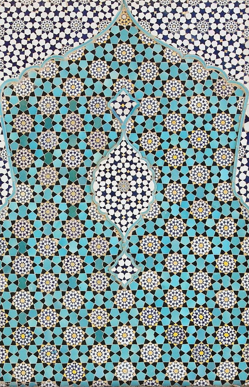 Selçuklu terbaik, motifleri Türk-İslam . Islami, Mosaik Islami wallpaper ponsel HD