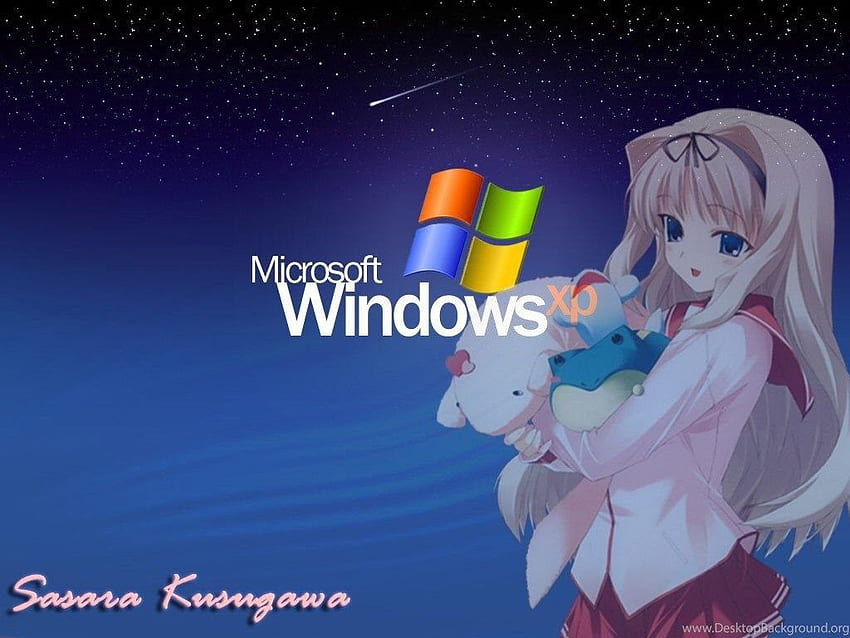 Windows-XP Anime Girl - Windows & Technology Background Wallpapers on  Desktop Nexus (Image 206875)