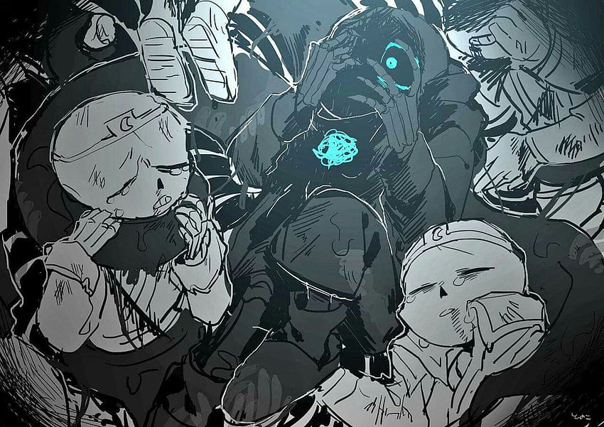 AllTheNightmareSans, nightmare sans, undertale au s, HD phone wallpaper