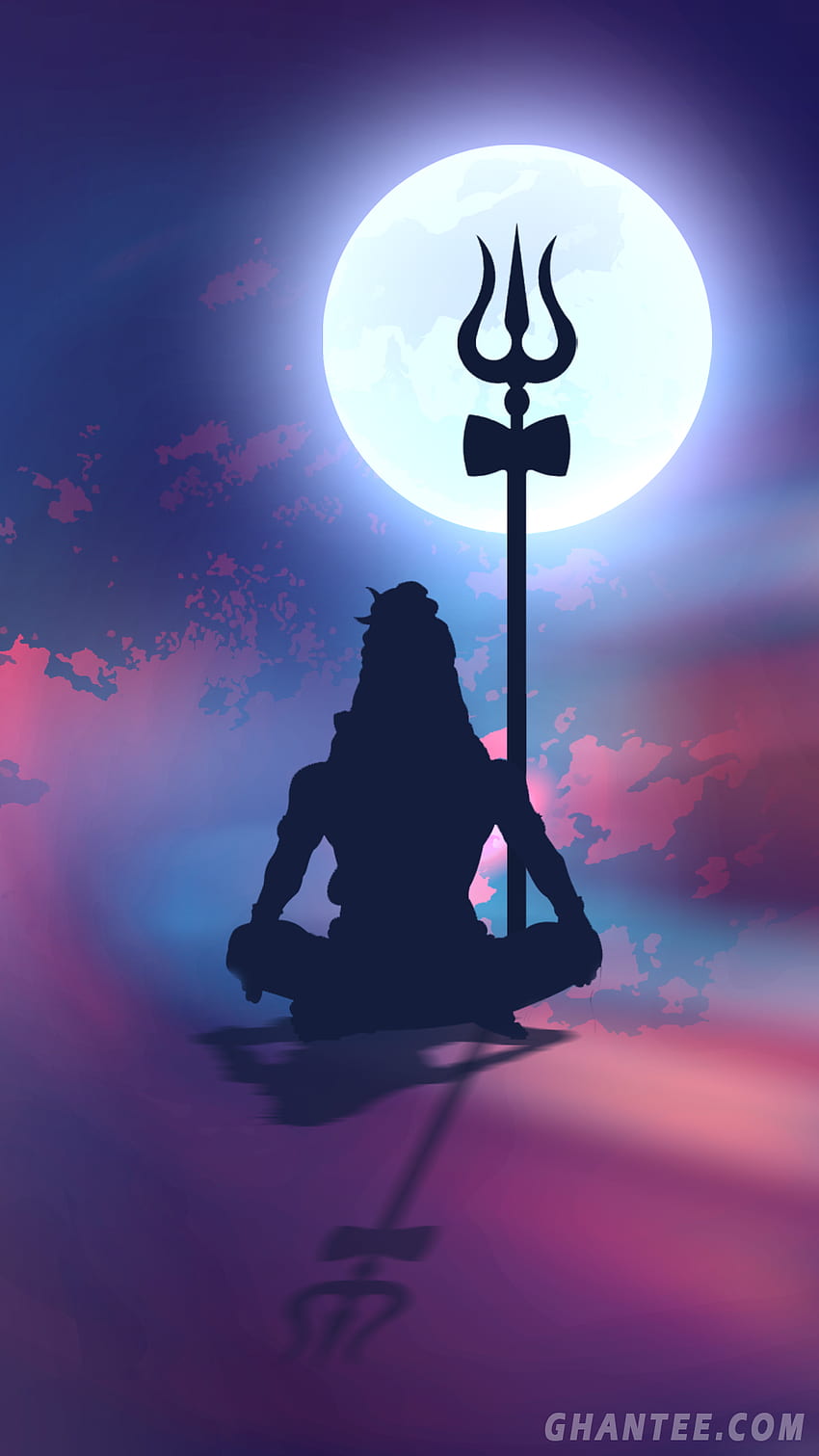 Lord shiva silhouette phone, Cool Shiva HD phone wallpaper | Pxfuel