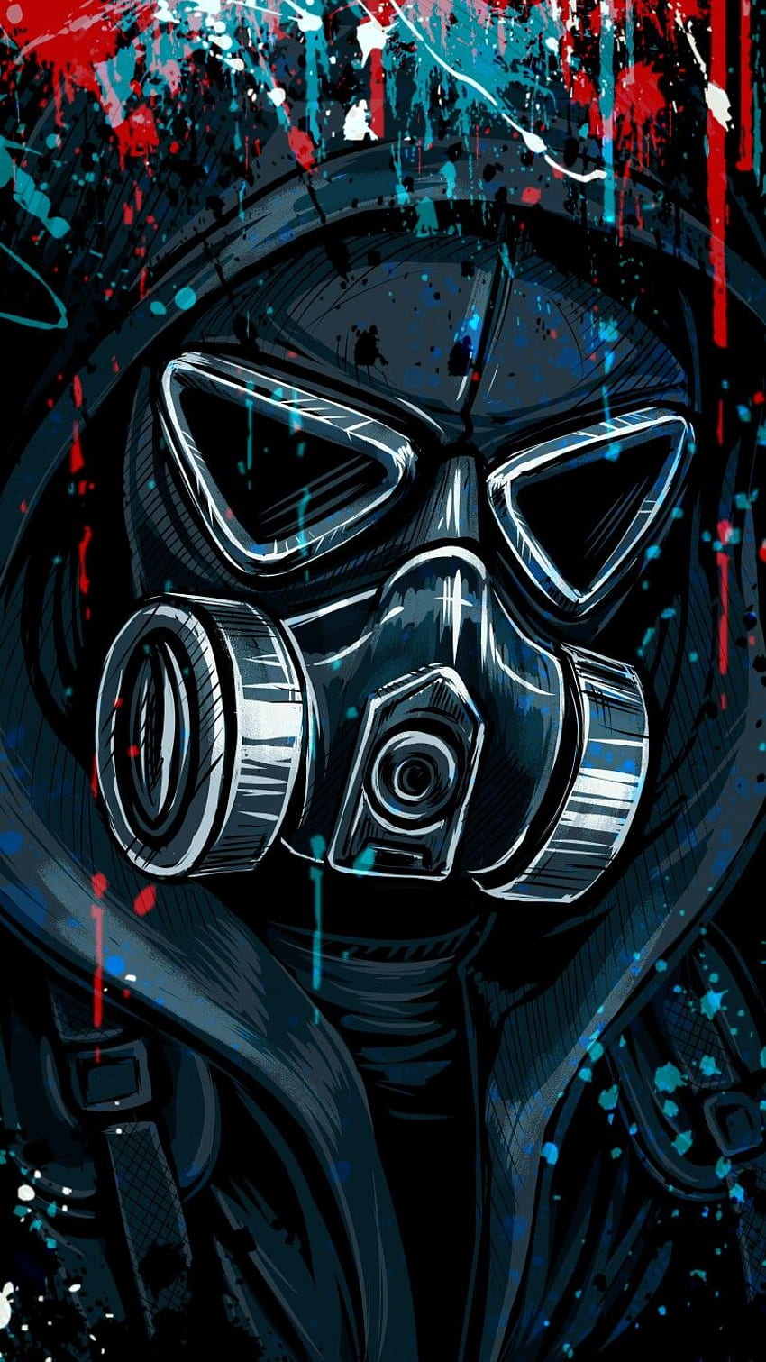 Владимир Степичев auf Fondos de Pantalla. Gasmaskenkunst, Graffiti, Maskenkunst, Toxic Gaming HD-Handy-Hintergrundbild