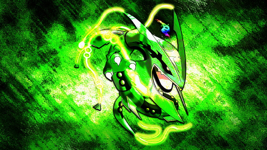 Shiny Mega Rayquaza - Novocom.top HD phone wallpaper