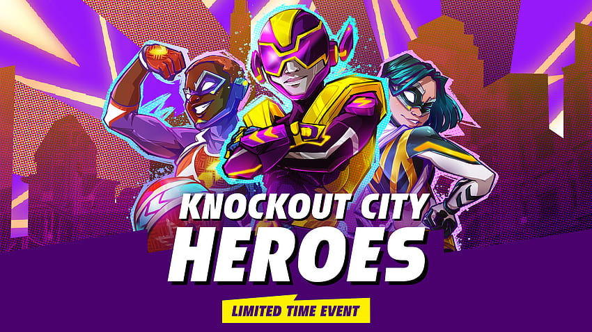 Basketbrawl Block Party Ball Crawl Holo-Ween Knockout City Heroes Knockout City HD wallpaper