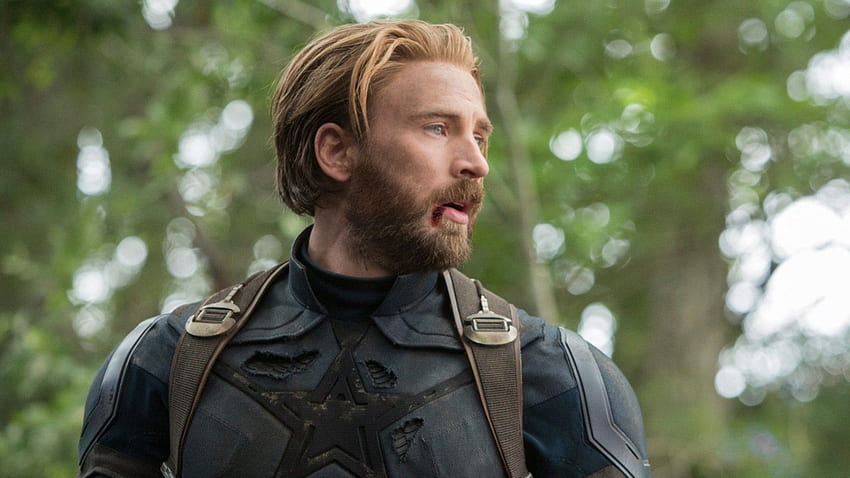 Chris Evans ujawnia, dlaczego Kapitan Ameryka ma brodę Tapeta HD