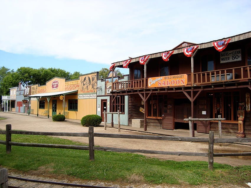 Donley's Wild West Town , Man Made, HQ Donley's Wild West Town . 2019, Old West Town HD wallpaper