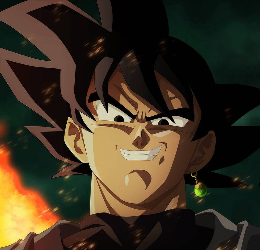 Schwarzer Goku, Goku Lächeln HD-Hintergrundbild