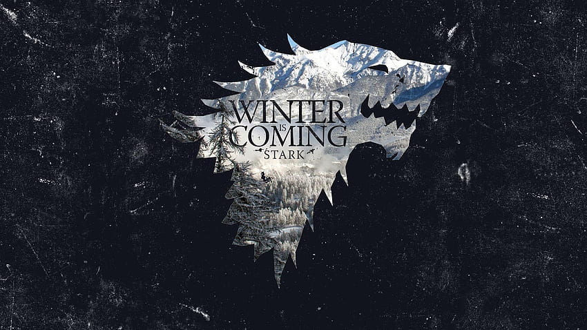 Winter Is Coming - Игра на тронове Банер Зима HD тапет