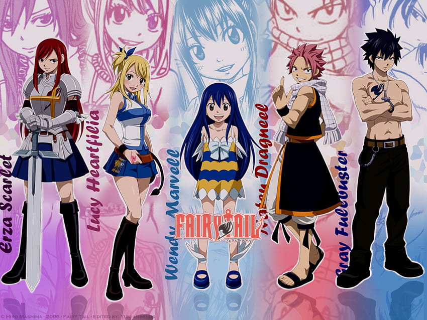 Fairy tail characters HD wallpapers | Pxfuel