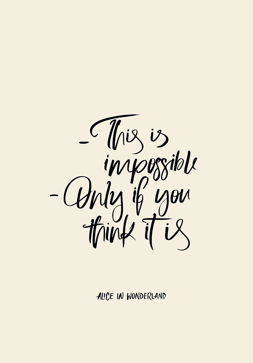 Possible, impossible, inspirational, nothing, saying, wise, HD wallpaper |  Peakpx