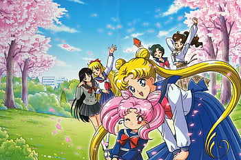 Sanrio X Sailor Moon Eternal Desktop Wallpaper - Kawaii Hoshi