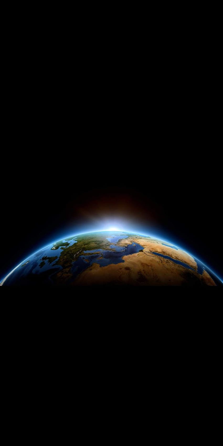 Earth Sun Rise iPhone . earth, iPhone earth, Space iphone , Earth AMOLED HD phone wallpaper