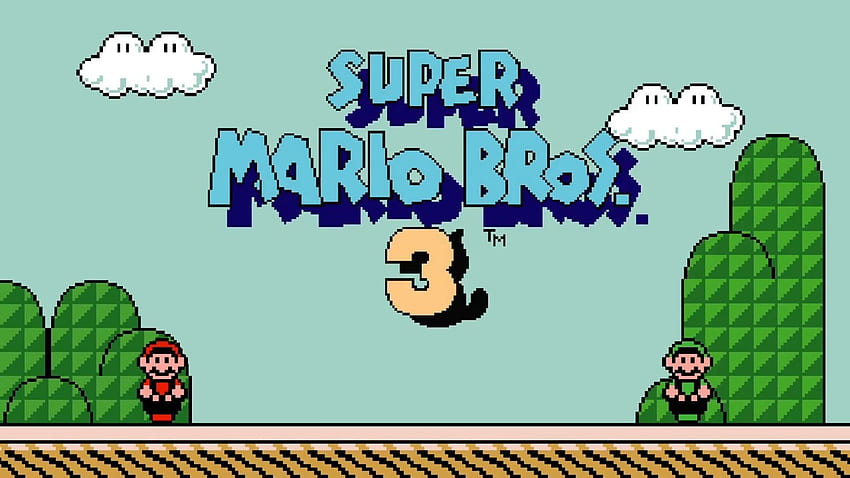 Странност: Super Mario Bros. 3 е доста страховита с The Plumber's Dream Theory, Classic Mario Bros HD тапет