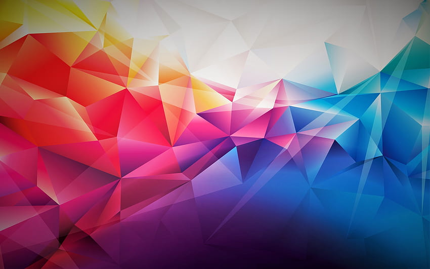 abstract blue yellow red pink purple orange colorful . Mocah, Dark Blue and Orange Abstract HD wallpaper