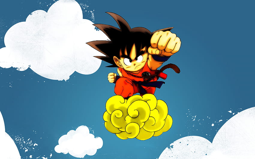 Goku and his Nimbus Cloud . Background, Goku Body HD wallpaper | Pxfuel