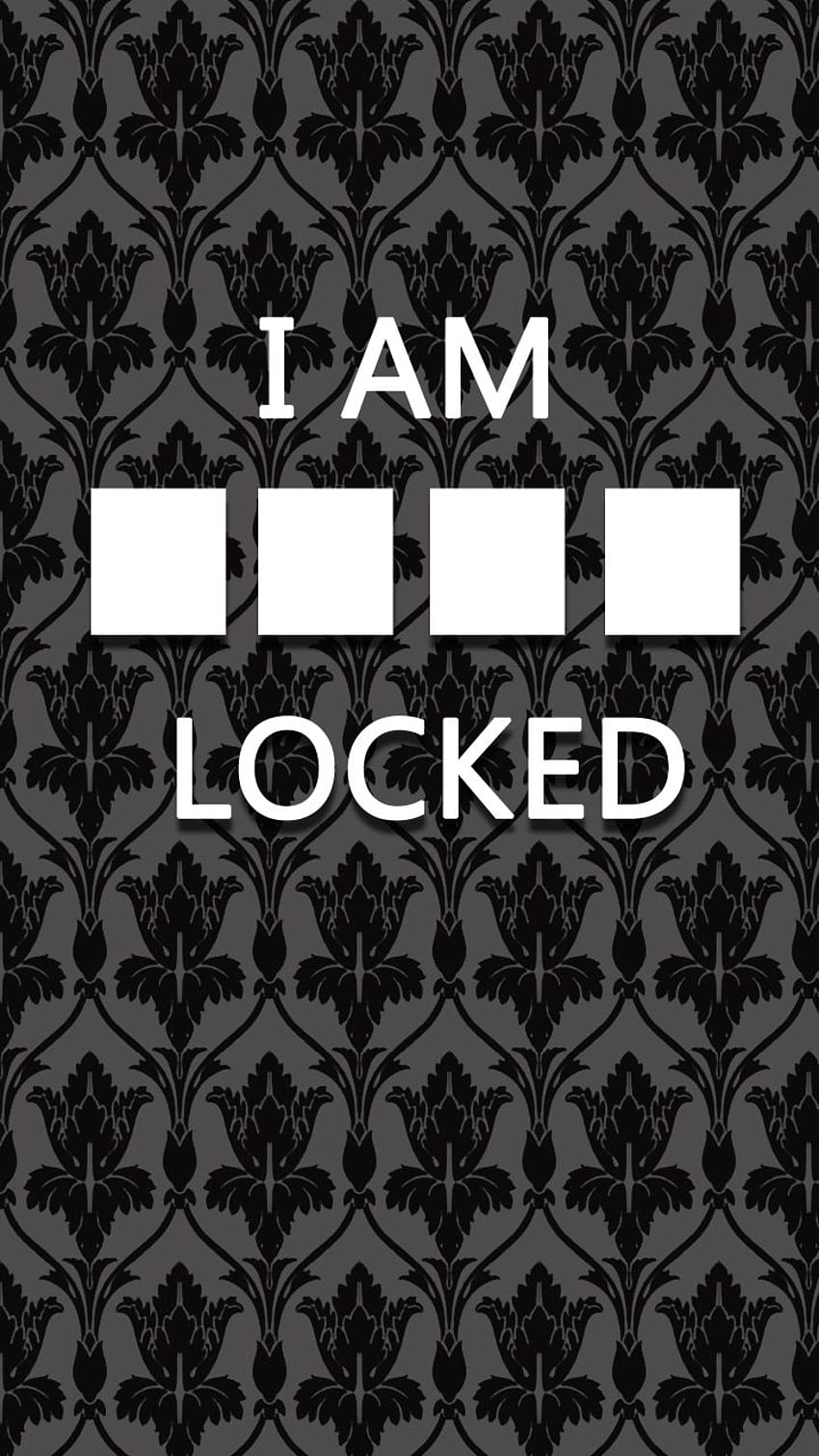 JESTEM Sherlocked, jestem zablokowany Tapeta na telefon HD