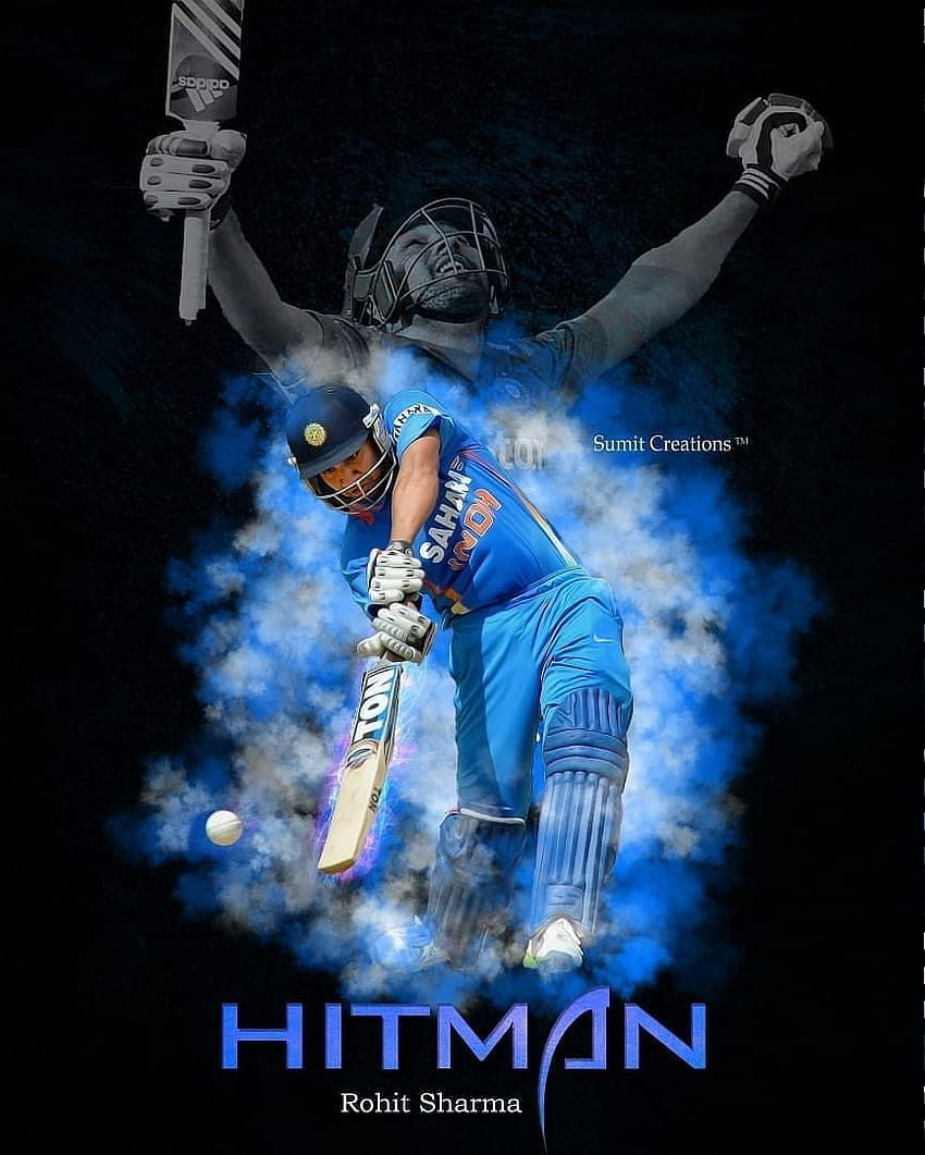 Rohit Sharma. Pôster de críquete, críquete, ipl de índios de Mumbai Papel de parede de celular HD