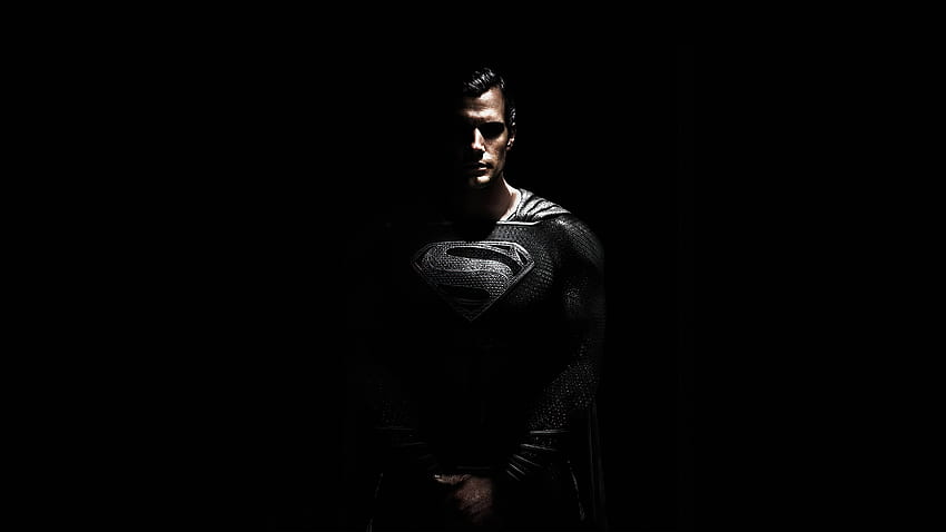 Czarny garnitur, superman, ciemny, 2020 Tapeta HD