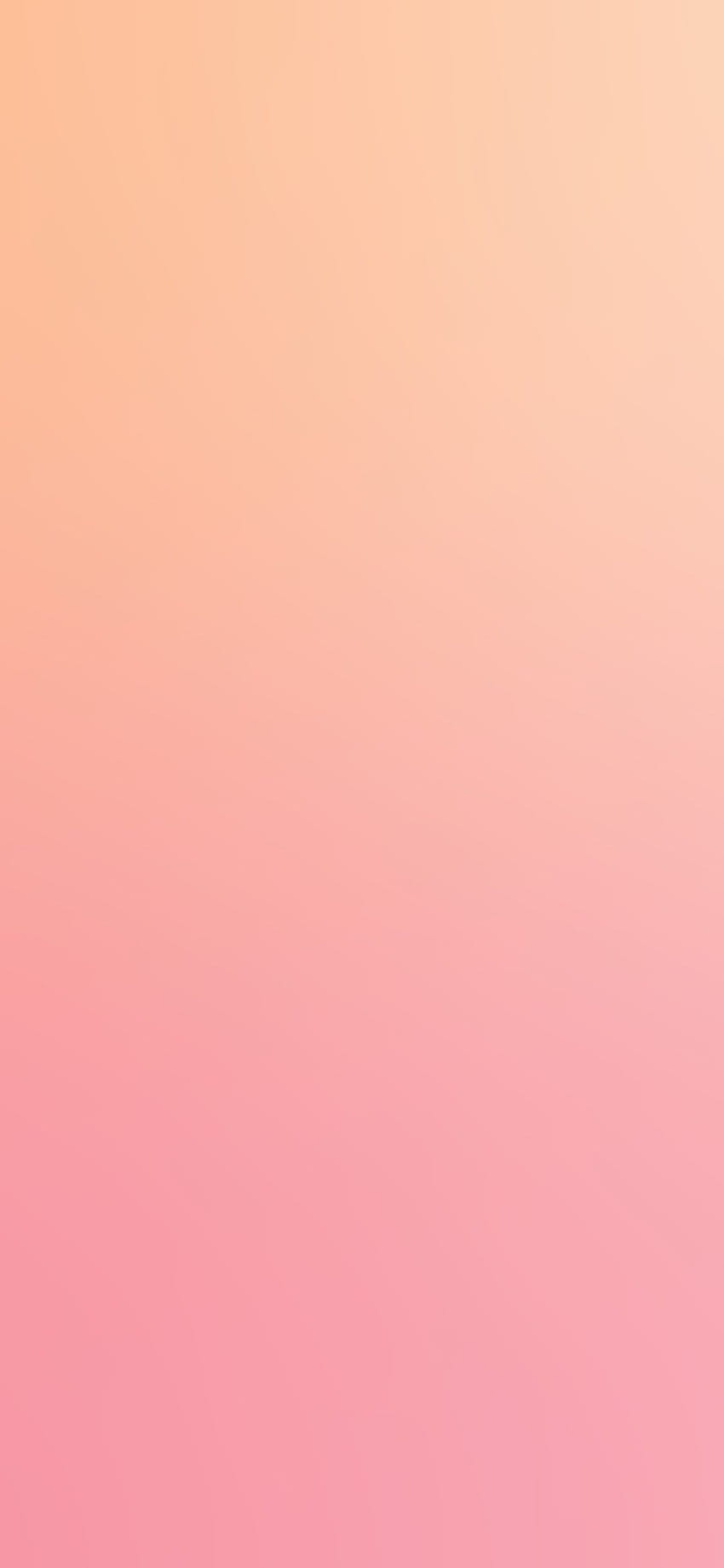 iPhone X . розова праскова мека пастелна градация на размазване, пастелна праскова естетика HD тапет за телефон