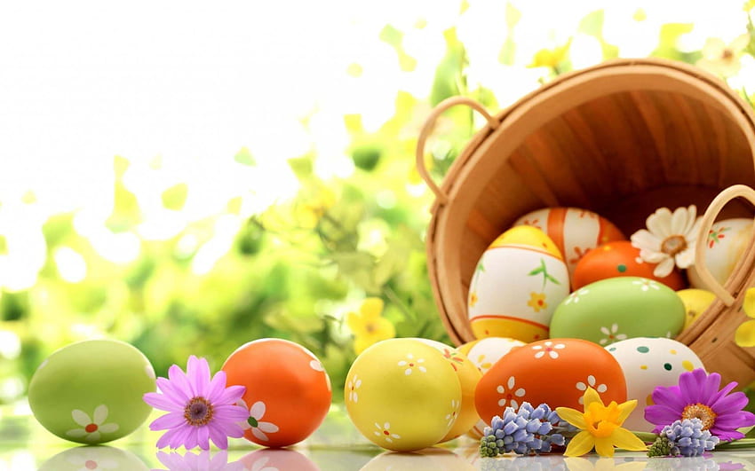 20 Wesołych Świąt Tło, Śliczna Wielkanoc Tapeta HD