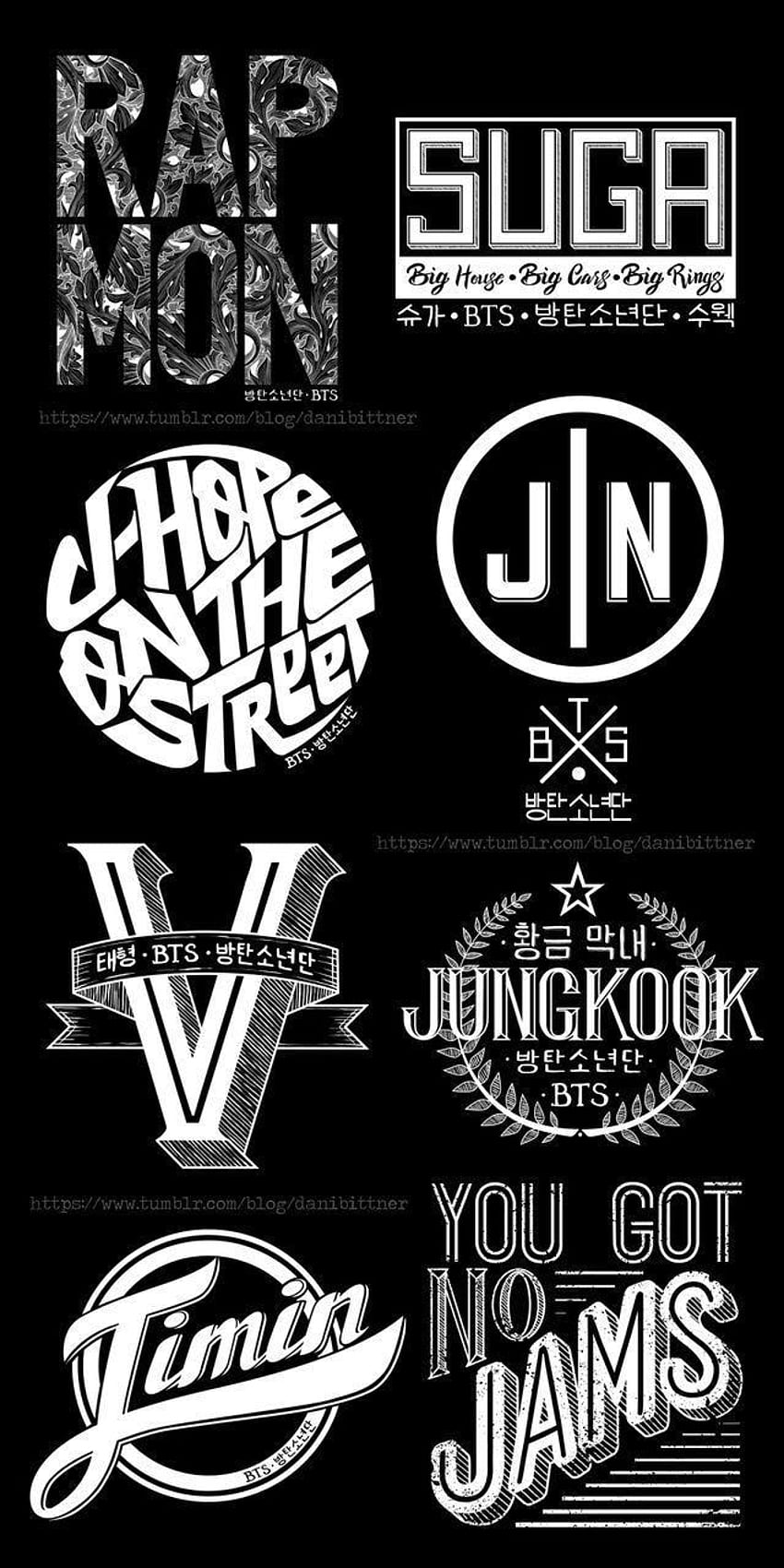 BTS Logo Wallpapers on WallpaperDog