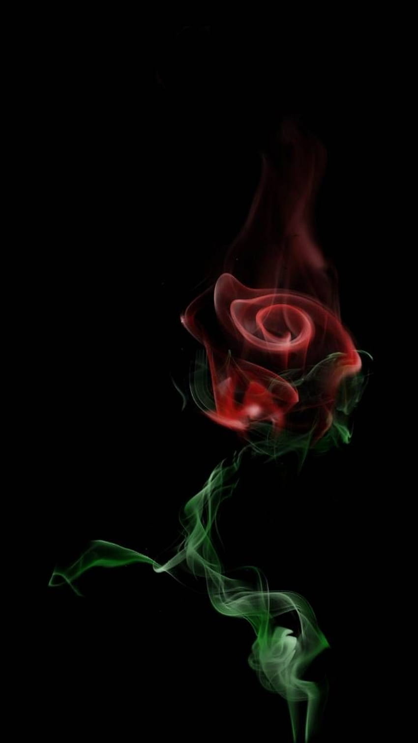Smoke rose HD phone wallpaper