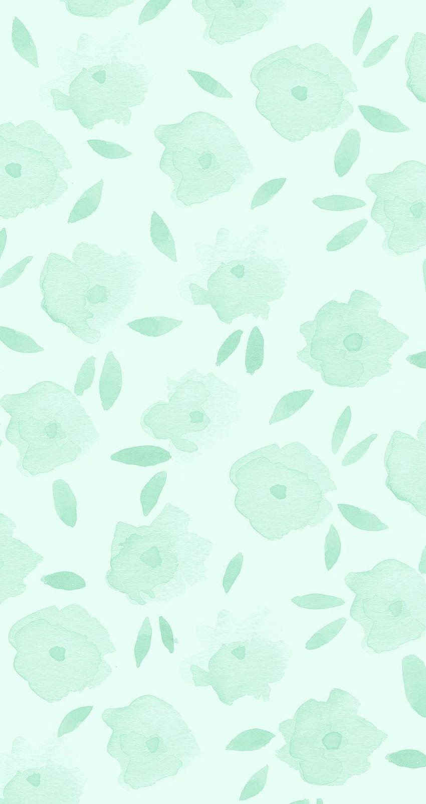 Mint Green iPhone, Cute Pastel Green HD phone wallpaper