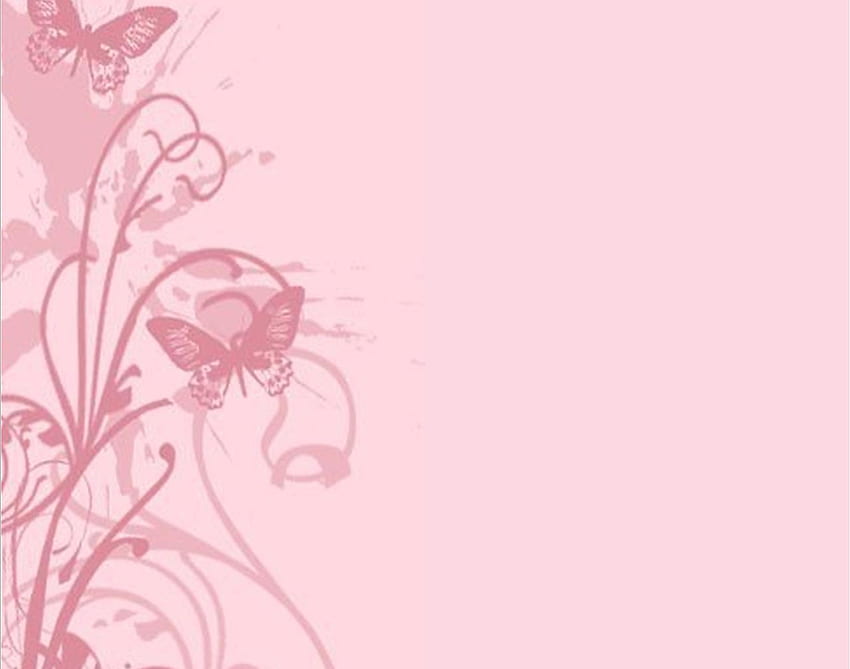 Pink Butterfly Background, Pink Butterflies HD wallpaper