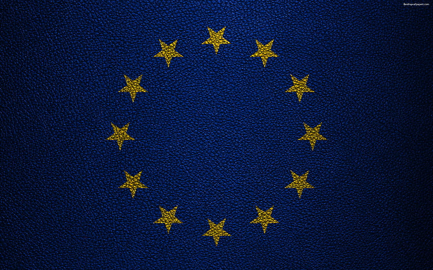 Flagge der Europäischen Union, international HD-Hintergrundbild