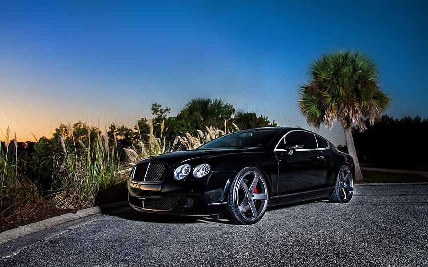 Bentley, Carros, Vista Lateral, Continental Gt papel de parede HD