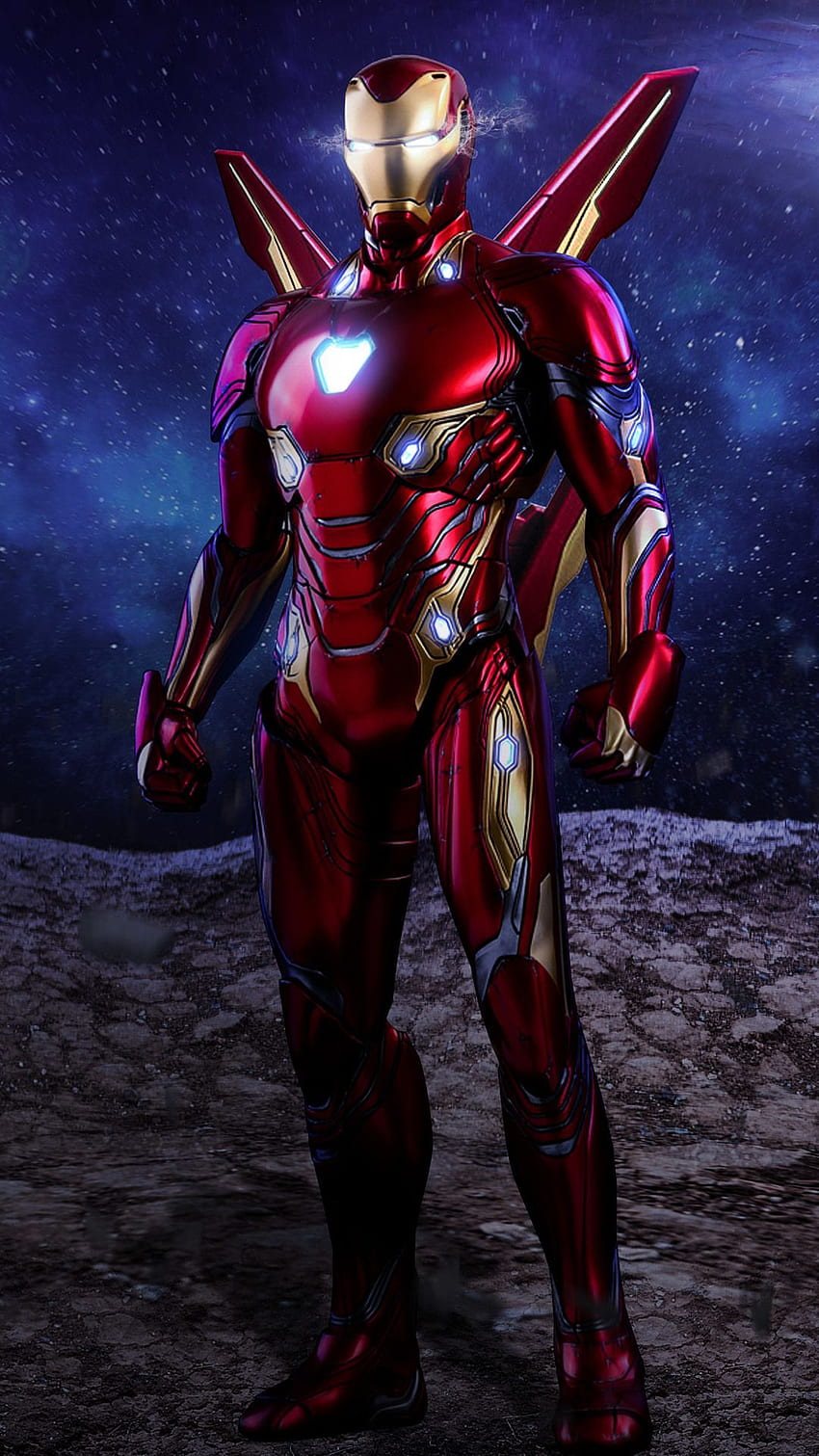 Tony Stark Infinity War, Iron Man Vengadores Infinity War fondo de pantalla del teléfono