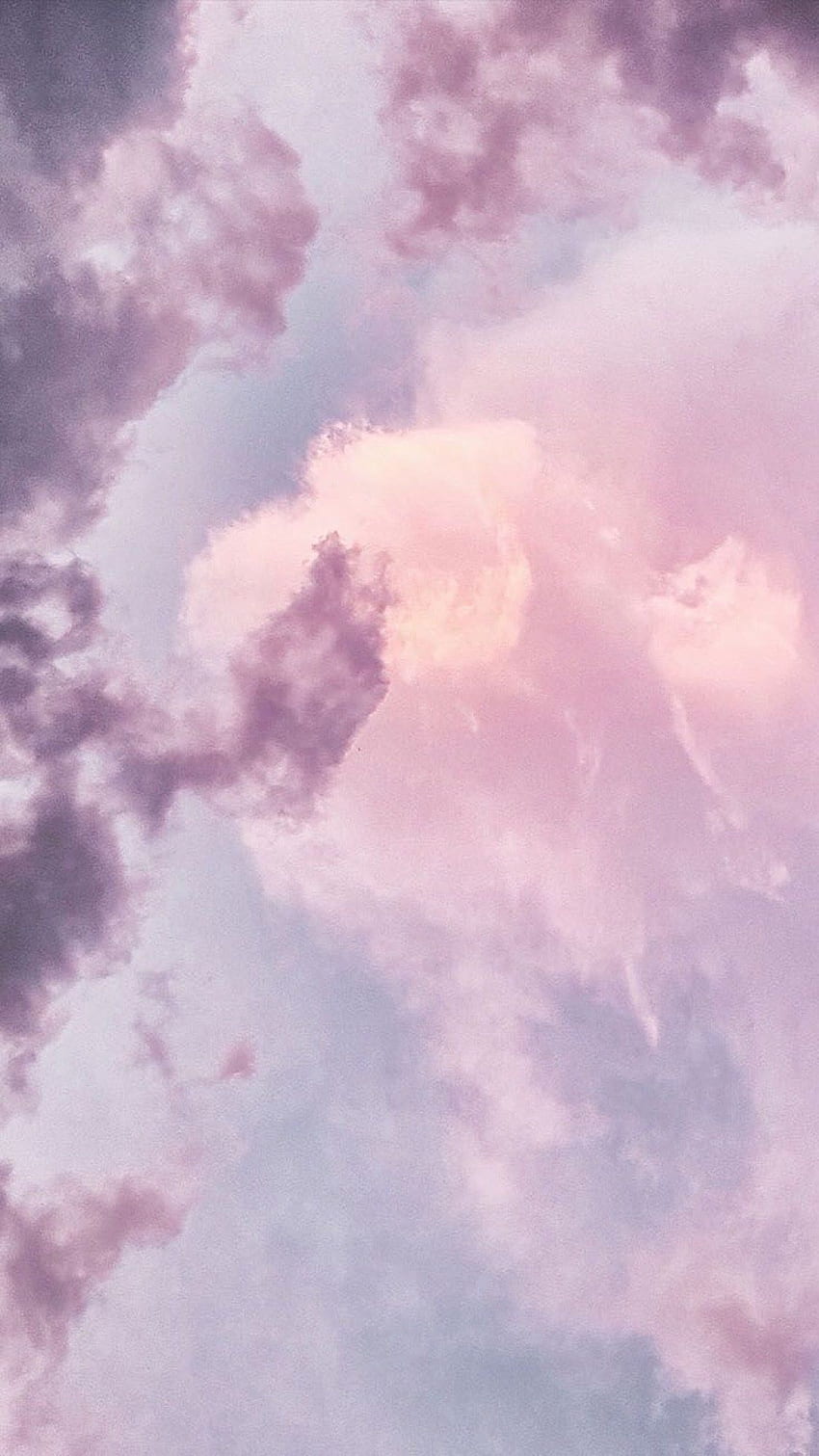 空, 雲, ピンク, 昼間, 紫, バイオレット in 2020. Pastel iphone , Aesthetic iphone , Preppy, Pastel Purple Clouds HD電話の壁紙