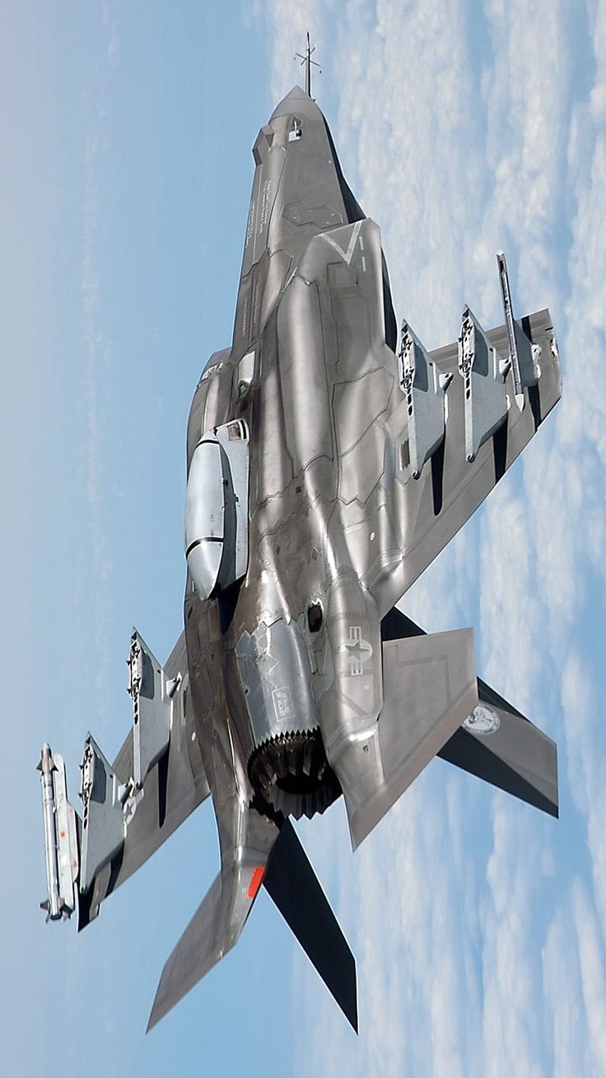 F 35. Fulmine II. Aerei, aerei da combattimento, aerei militari, jet da combattimento F-35 Sfondo del telefono HD