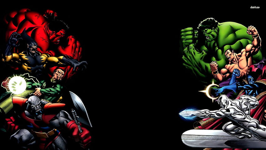 Marvel Villains background, DC Villains HD wallpaper