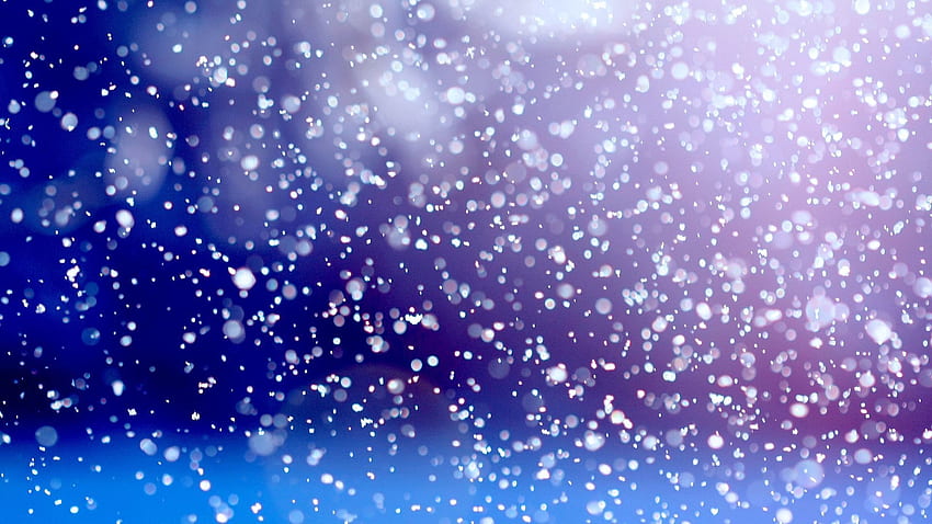 Abstract, Lilac, Snow, Weather, June HD wallpaper