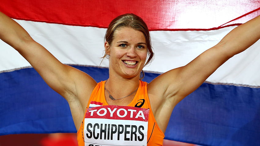Dafne Schippers takes 200m gold medal with World Championship HD wallpaper