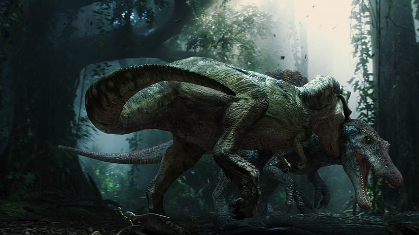 Spinosaurus, Jurassic-Park-Spinosaurus HD-Hintergrundbild