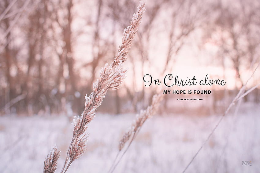 Winter Scripture, Christian Winter HD wallpaper